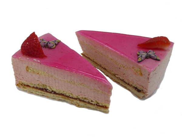 Aardbeien bavaroise punt