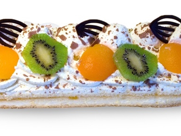 Slagroomschnitt 4p 24X7cm