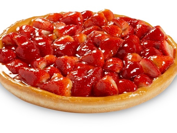 Aardbeien vla zonder groot hw