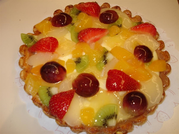 Vruchten schelp groot 27 cm