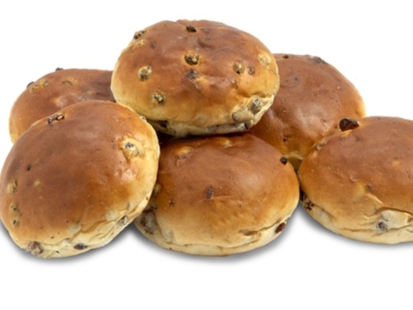 Krentenbollen&nbsp;per 5