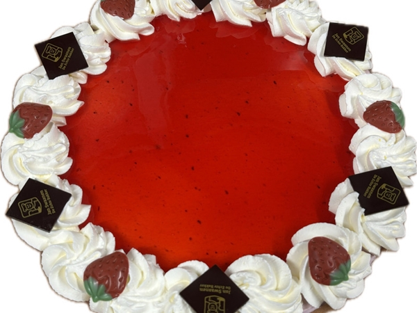 Aardbeien bav. vlaai klein